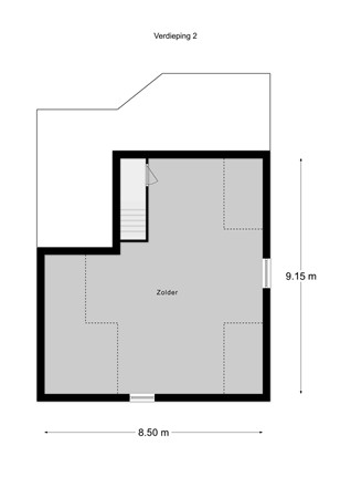Floorplan - Dal Bissenweg 10, 6281 NC Mechelen